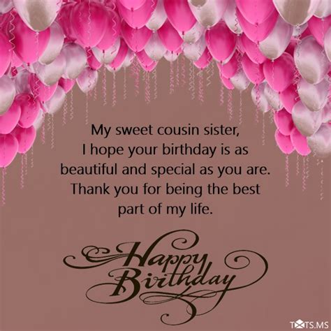 60+ Heartfelt and Happy Birthday Wishes for Your Cousin Sister