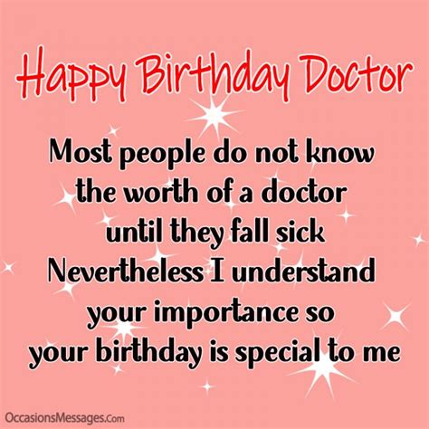 A Healthy Dose of Happy Birthday Wishes for a Doctor