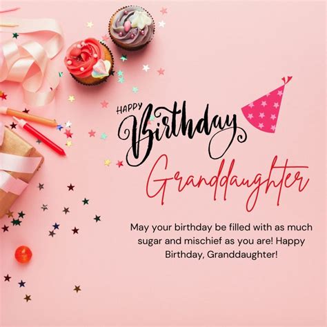 Happy Birthday Wishes For Granddaughter