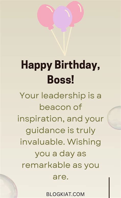 Finding the Right Words: 50+ Perfect Happy Birthday Wishes for Your Boss