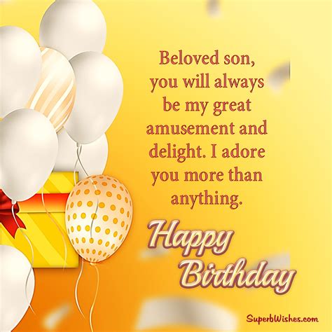 From the Heart: 60+ Happy Birthday Wishes for Your Son