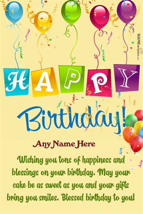 The Ultimate Guide to Happy Birthday Wishes with Name and Photo Edit: 50+ Ideas for the Perfect Personalized Greeting