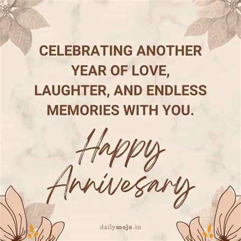 101 Heart-Touching and Funny Anniversary Wishes for Your Husband