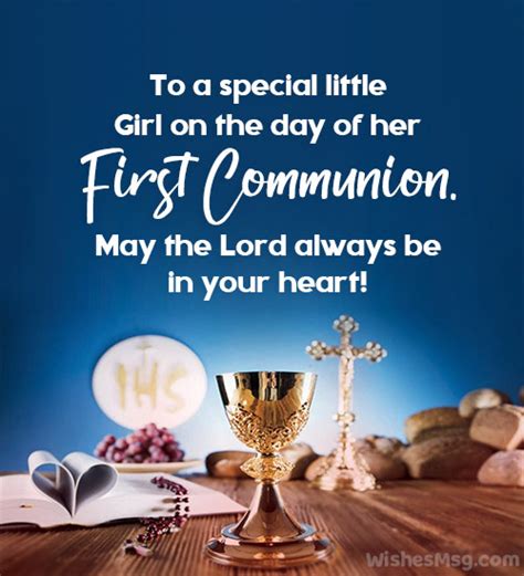Celebrating Her Special Day: 40+ Heartfelt Holy Communion Wishes for a Girl