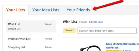 How Do You Find Someones Wish List On Amazon
