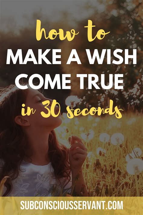 From Hope to Reality: A Creative Guide on How to Get a Wish to Come True