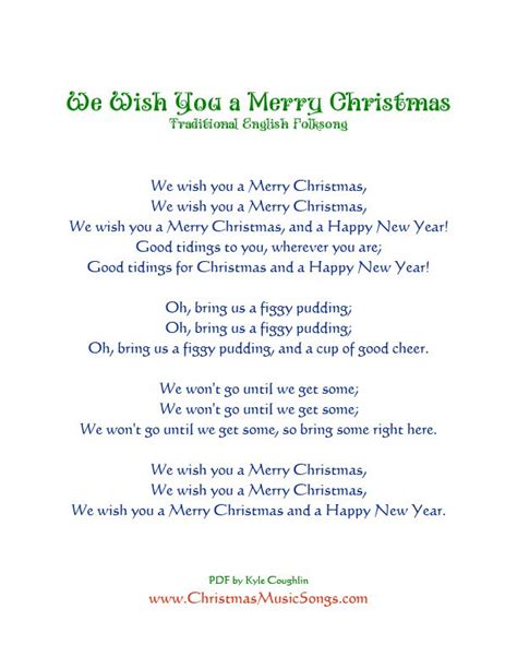 I Wanna Wish You a Merry Christmas: Lyrics and Messages Straight from the Heart