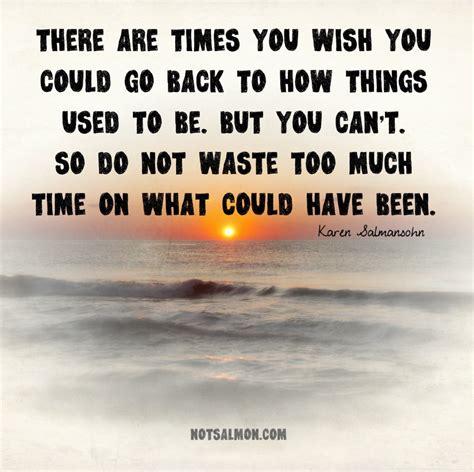 I Wish I Could Go Back In Time