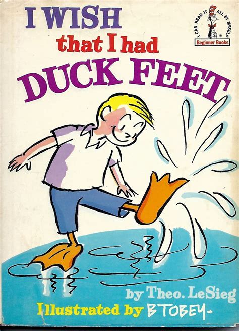 I Wish I Had Duck Feet Book