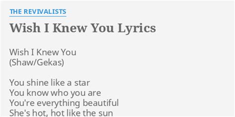 Finding the Words: 50+ Heartfelt 'I Wish I Knew You When I Was Young' Lyrics & Messages for Your Soulmate