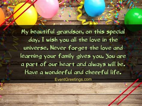 Lighting His Way: 75+ Inspirational Birthday Wishes for Your Grandson