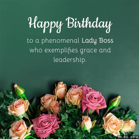 Celebrating Your Leader: The Ultimate Guide to Perfect Lady Boss Birthday Wishes