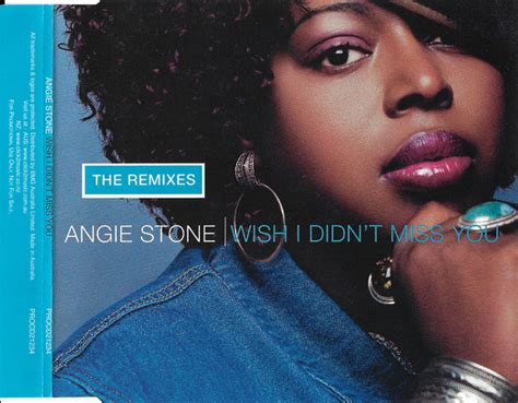 Listen To Angie Stone Wish I Didnt Miss You