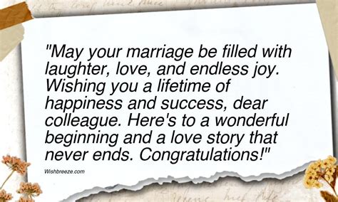 Celebrating Your Coworker: The Ultimate Guide to Marriage Wishes for a Colleague