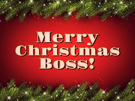 50+ Professional & Heartfelt Merry Christmas Wishes to a Boss