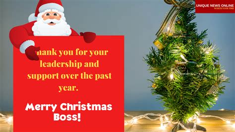 Finding the Perfect Words: 50+ Merry Christmas Wishes for Your Boss