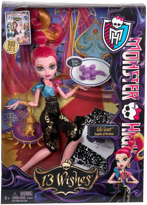 Unleash the Magic: 50+ Monster High Inspired "13 Wishes" from Gigi Grant