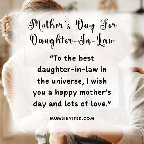 More Than a Message: 40+ Heartfelt Mother's Day Wishes for Your Daughter-in-Law