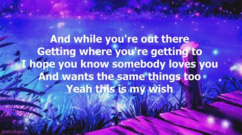 My Wish By Rascal Flats