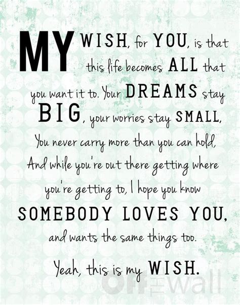 Finding the Perfect Words: A Heartfelt Collection of My Wish to You Quotes