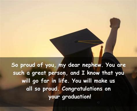50+ Perfect Nephew Graduation Wishes to Show How Proud You Are
