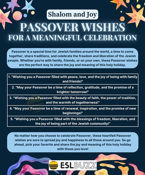 Passover Wishes Hebrew