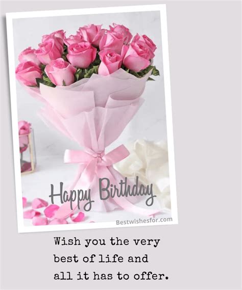 50+ Perfect Messages to Go with Pictures of Flowers for Birthday Wishes