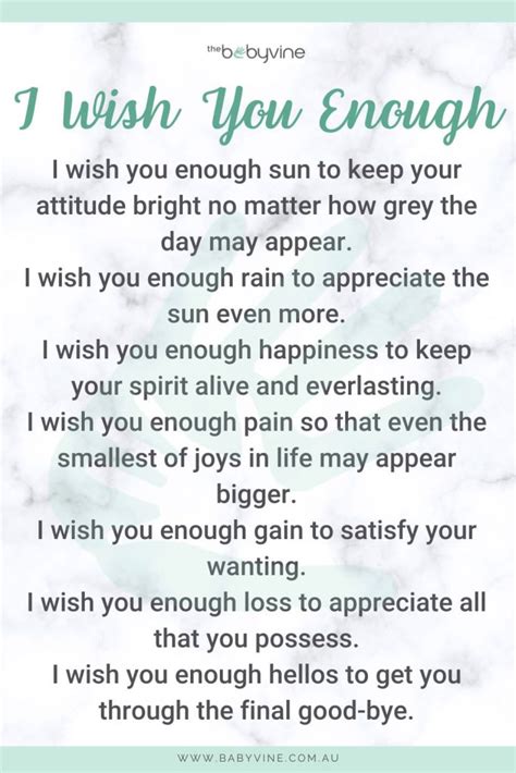 I Wish You Enough: Beautiful Poems for Every Heartfelt Moment