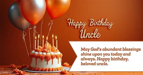 50+ Heartfelt Prayer Happy Birthday Wishes for Your Uncle