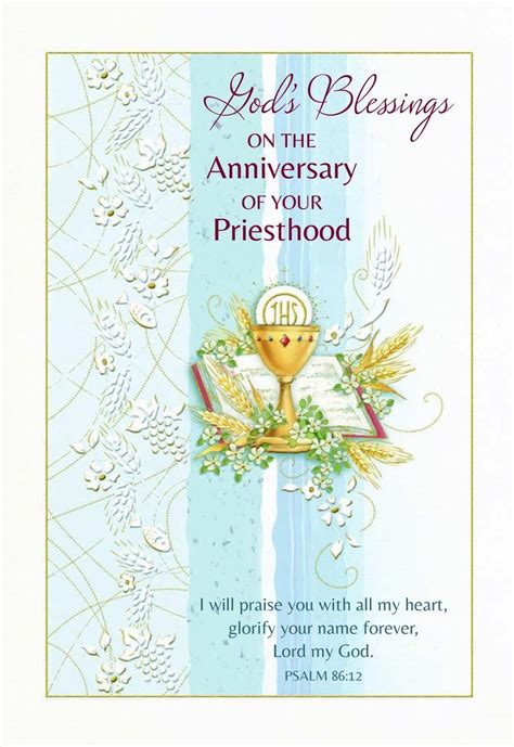 Heartfelt Priestly Anniversary Wishes and Prayers to Honor His Service