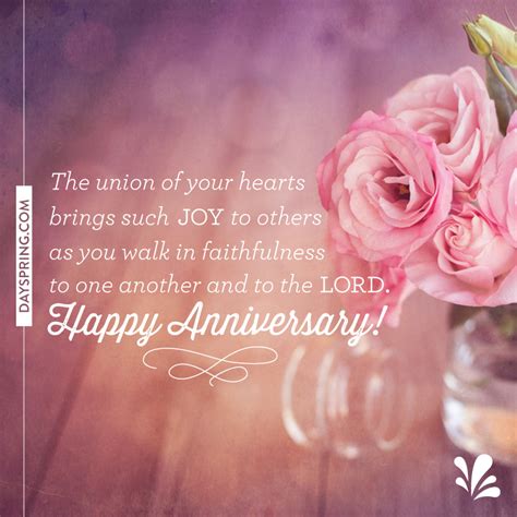 Heartfelt Religious Happy Anniversary Wishes to Bless Their Union