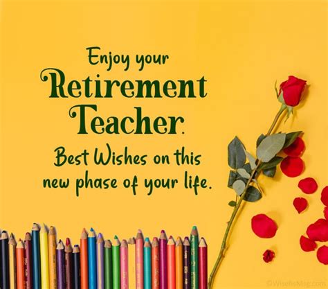 From A+ to Relax: 50+ Heartfelt Retirement Wishes for a Beloved Teacher