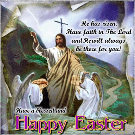 Risen Religious Easter Wishes