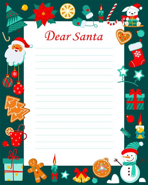 The Ultimate Guide to Santa Claus Wish List Templates: Free & Creative Ideas for Every Child