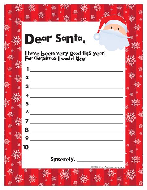 The Ultimate Santa Printable Wish List: 50+ Creative Ideas to Spark Holiday Magic
