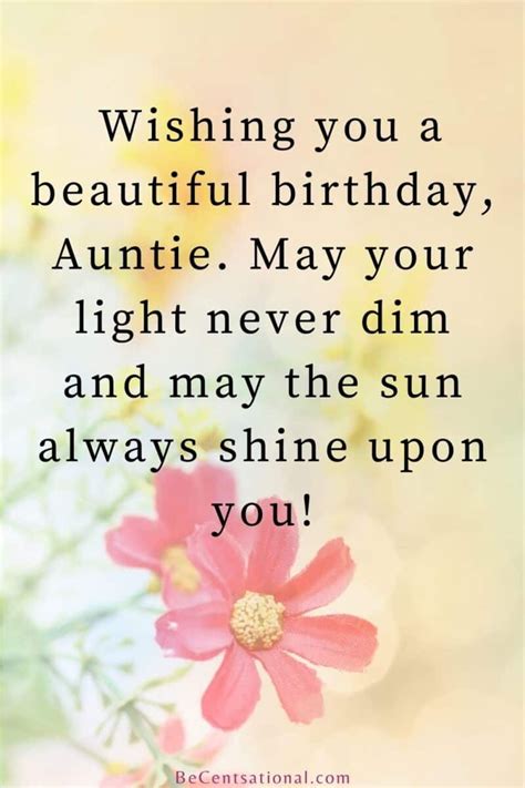60+ Short and Heart-Touching Birthday Wishes for Your Amazing Aunt