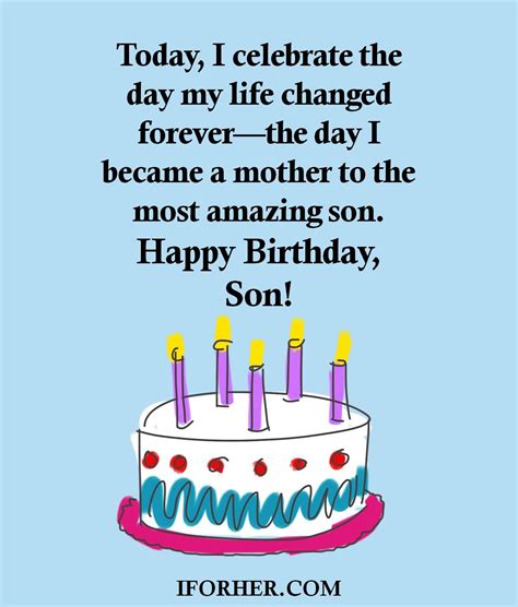A Mother's Love: The Ultimate Guide to Son Birthday Wishes from Mom