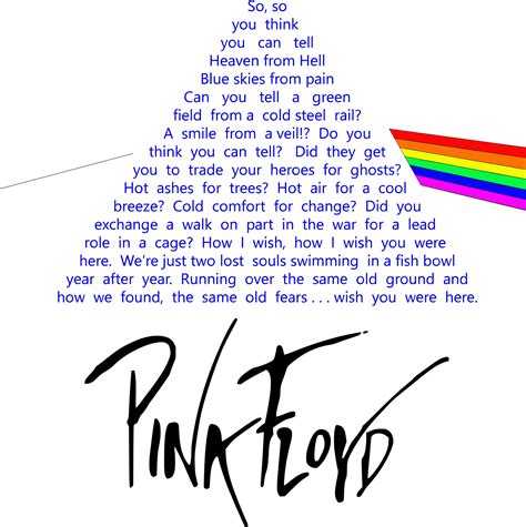 More Than a Song: 50+ Ways to Use the Lyrics of Pink Floyd's "Wish You Were Here"