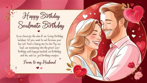 More Than Words: 60+ Soulmate Romantic Birthday Wishes for Your Husband from a Wife's Heart