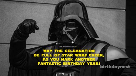 May the Force Be With You: The Ultimate List of Star Wars Birthday Wishes