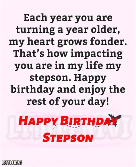 Celebrating Him: The Ultimate Guide to Heartfelt Step Son Birthday Wishes