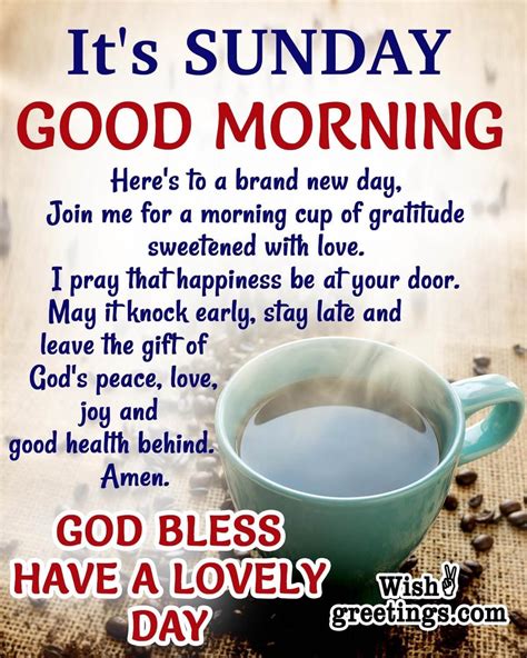 The Ultimate Guide to Perfect Sunday Morning Wishes
