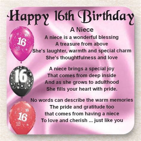 50+ Unforgettable Sweet 16 Wishes for Your Niece