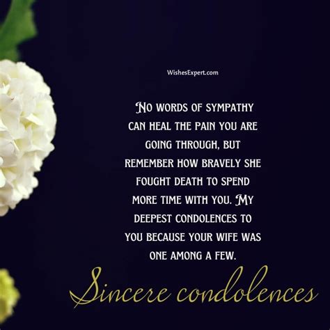 Finding the Right Words: 50+ Heartfelt Sympathy Wishes for Loss of Wife