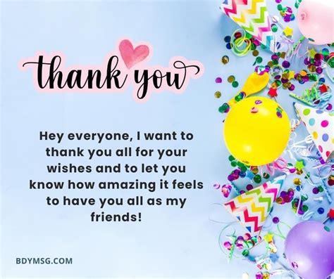 Beyond 'Thanks!': 60+ Creative "Thank You All For The Birthday Wishes" Messages to Pair With Your Pictures