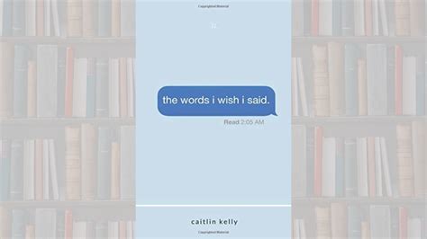 A Summary of The Words I Wish I Said: Finding the Right Message for What Was Left Unspoken