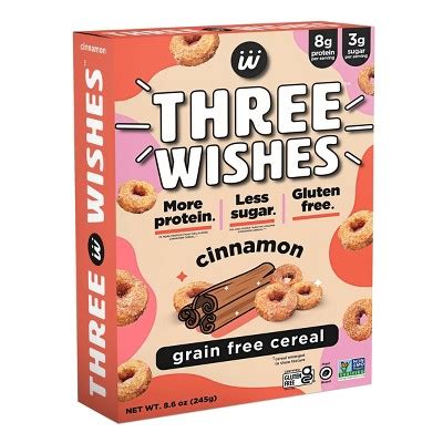 Three Wishes Cinnamon Cereal