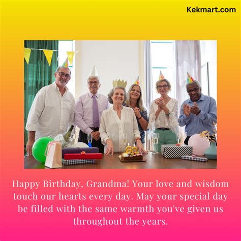 Heartfelt & Touching Birthday Wishes for Your Grandmother