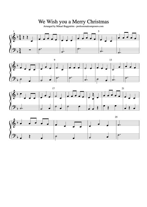 From Good Tidings to Great Notes: What to Write on "We Wish You a Merry Christmas" Sheet Music