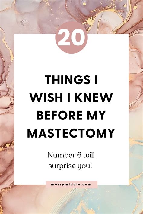 What I Wish I Knew Before My Mastectomy: A Letter From Someone Who's Been There